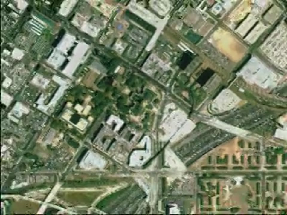 Great Zoom out of Atlanta, GA: The State Capitol Building