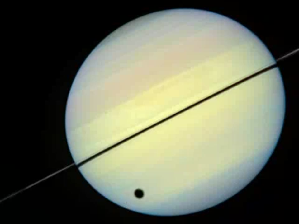 Saturn Stars in Three Hubble Movies