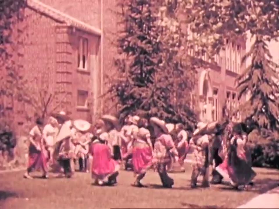[Schoolchildren Demonstrate Dances of the World]