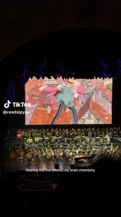 saw joe hisaishi at radio city and hearing stud