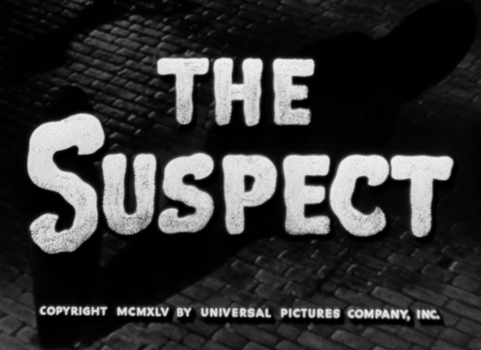 The Suspect 1944 ★★★½ (CC) Film-noir/Crime [1:24:59] Charles Laughton, Ella Raines