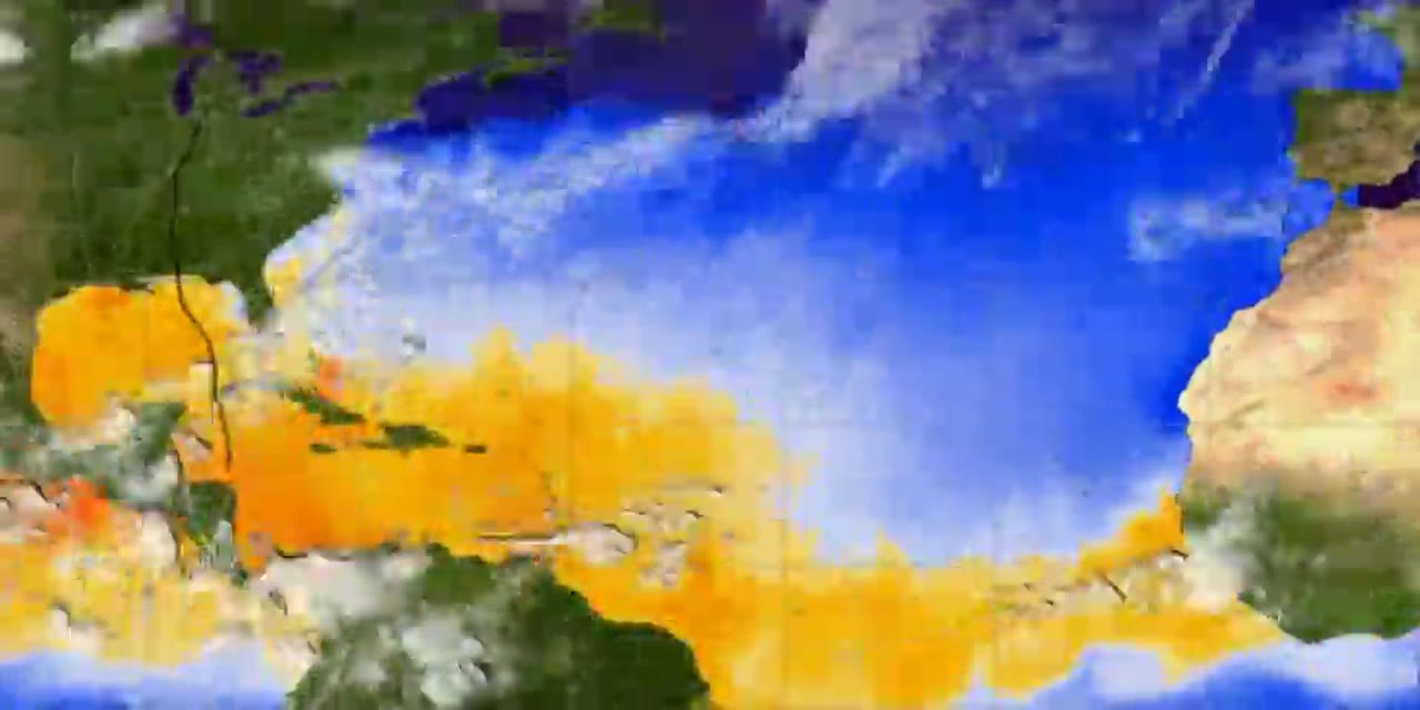 2005 Hurricanes: Clouds and Sea Surface Temperature
