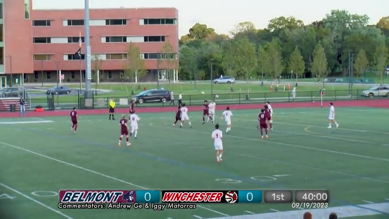 BHS Boys Varsity Soccer: Marauders vs Winchester Red and Black 09/19/23