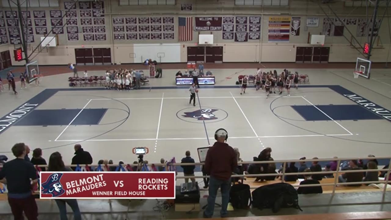 BHS Sports TV Presents: Varsity Girls Basketball - Marauders vs REading 02/16/17