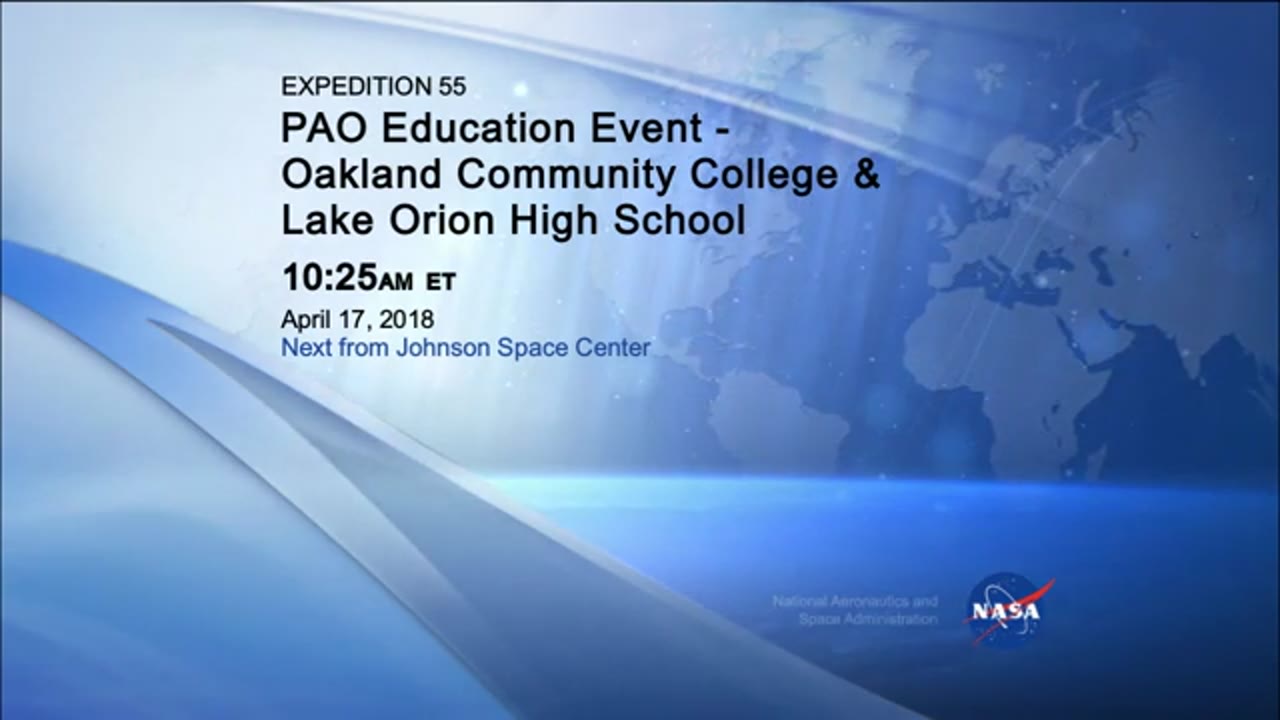 Expedition_55_Education_In-Flight_Oakland_CC_Lake_Orion_HS_2018_107_1025_641759.mxf
