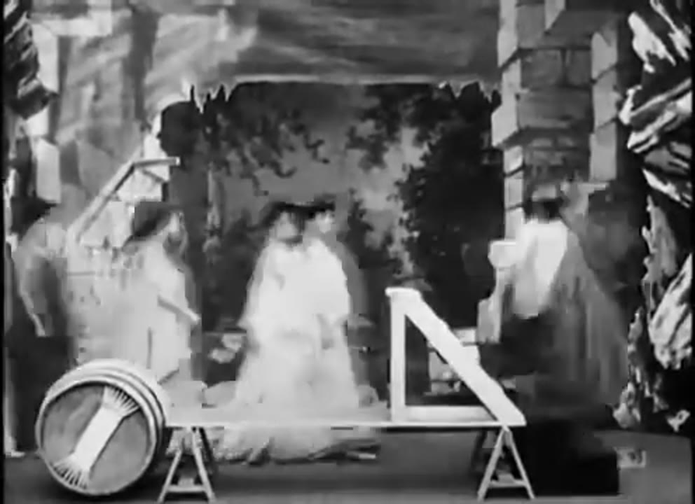 The Dainaid's Barrel (1900) Directed By Georges Méliès