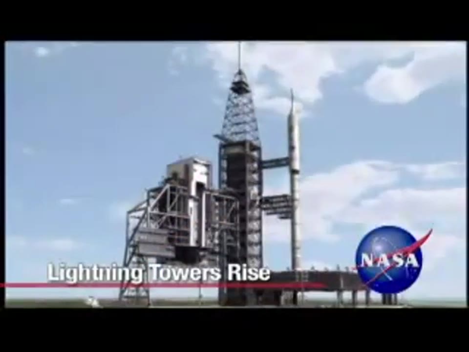 Lightning Towers Rise at LC-39B