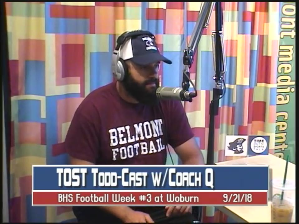 Time Out for Sports Talk TODDcast 09/16/18