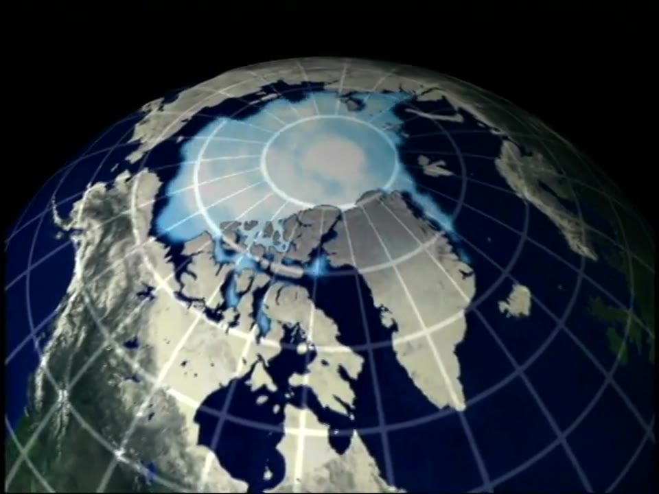 North Pole Sea Ice 1990-1999