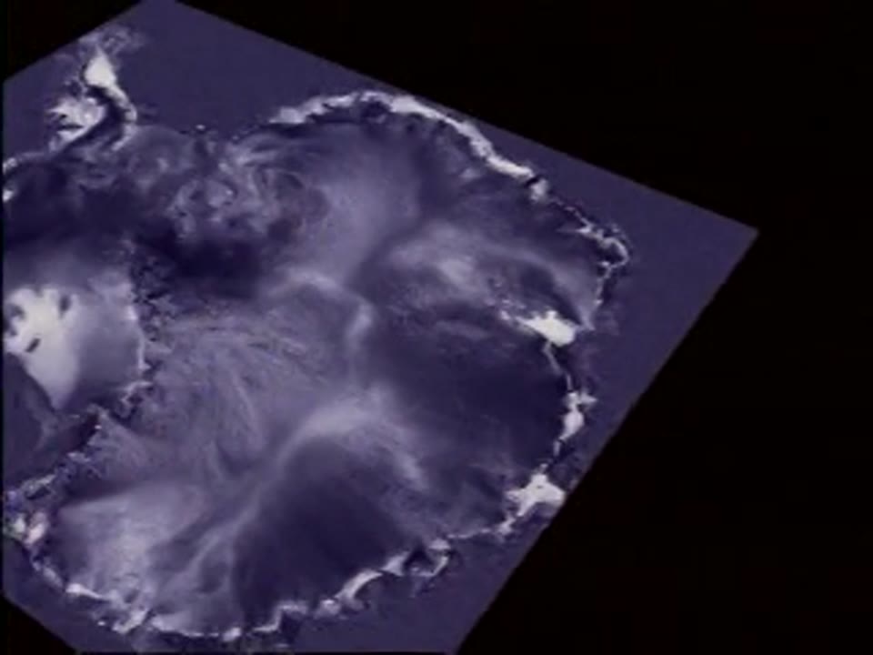 Antarctica: Amery Ice Shelf and Lambert Glacier fly-over