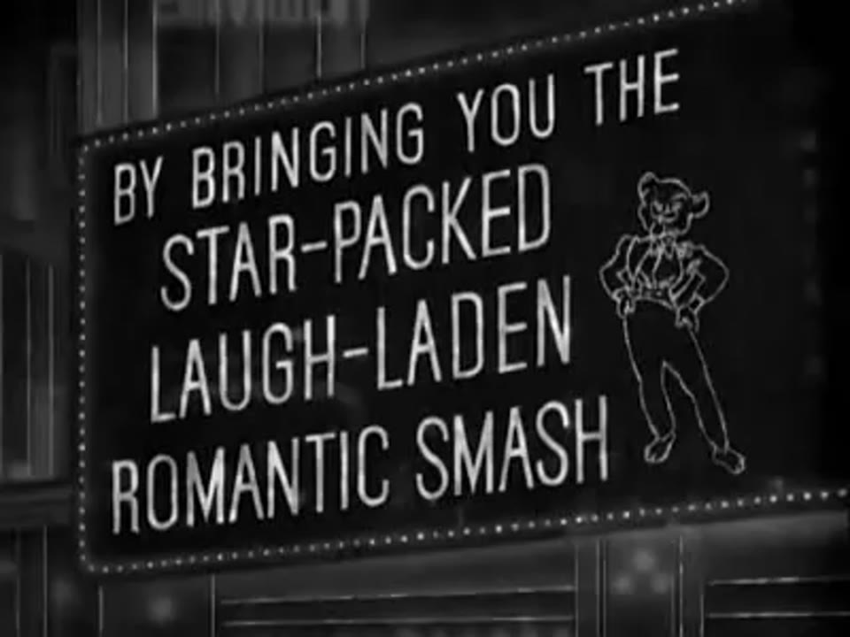 ROMANTIC COMEDY NIGHT AT THE BIJOU (Double Feature)