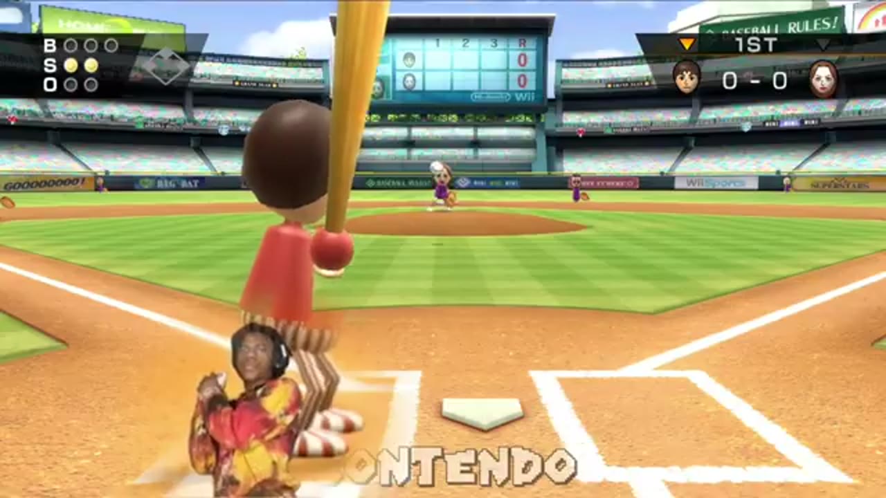 IShowSpeed plays the WRONG copy of baseball Wii Sports...