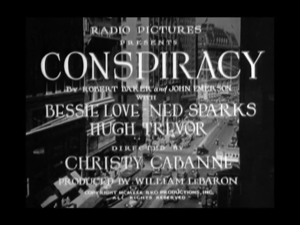 Conspiracy (1930) DVD MKV