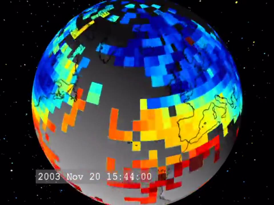 Ionosphere Total Electron Content - November 2003