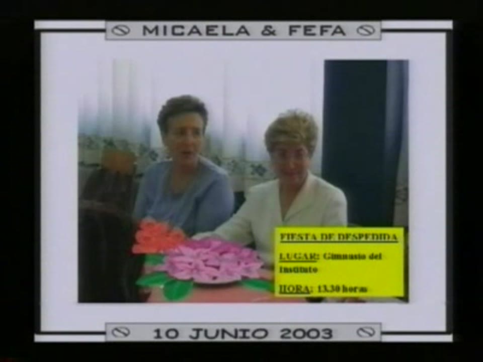 JUBILACIÓN DE FEFA Y MICAELA