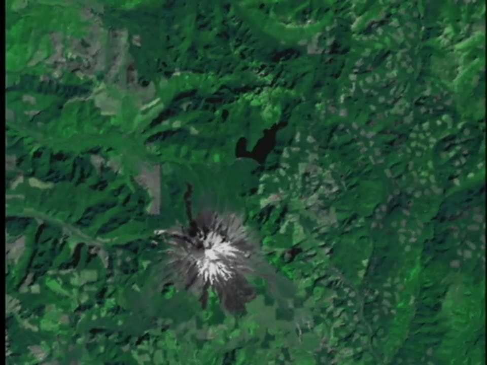 Time heals all wounds. A look at Mt. St. Helens (slower dissolve)