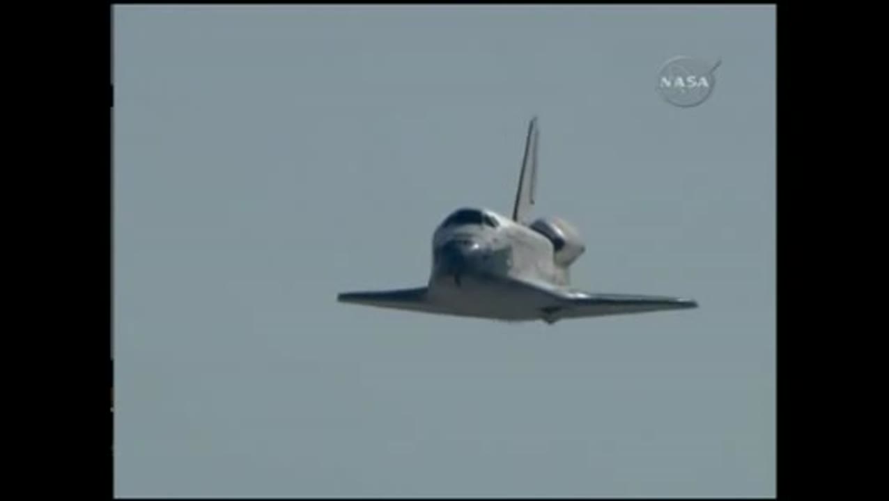 STS-125 Space Shuttle Landing