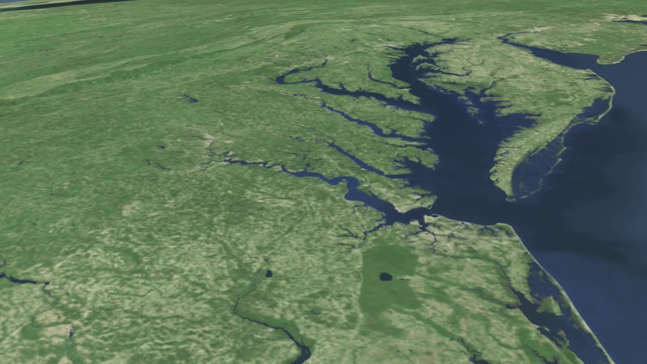 Chesapeake Bay Flyover