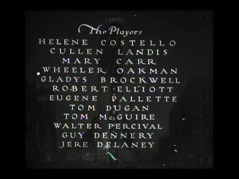 Lights Of New York (1928)