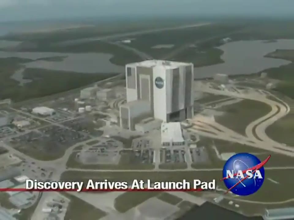 STS-120 Space Shuttle Discovery Rollout