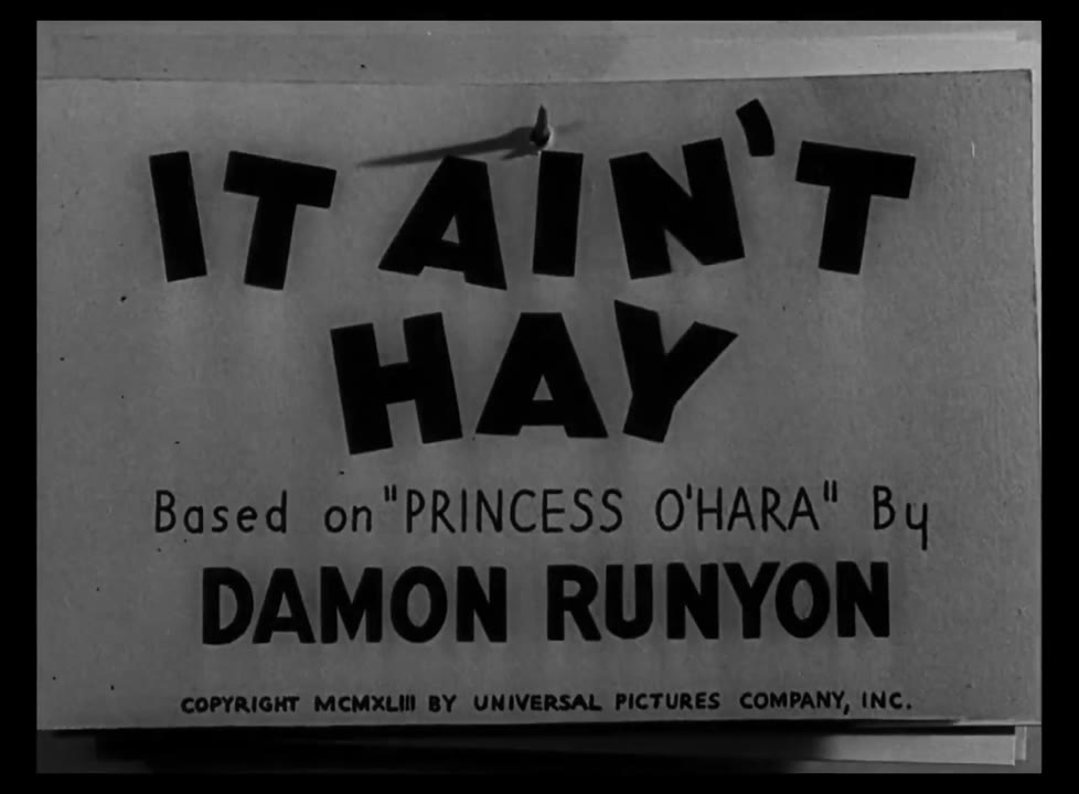 It Ain't Hay (1943)