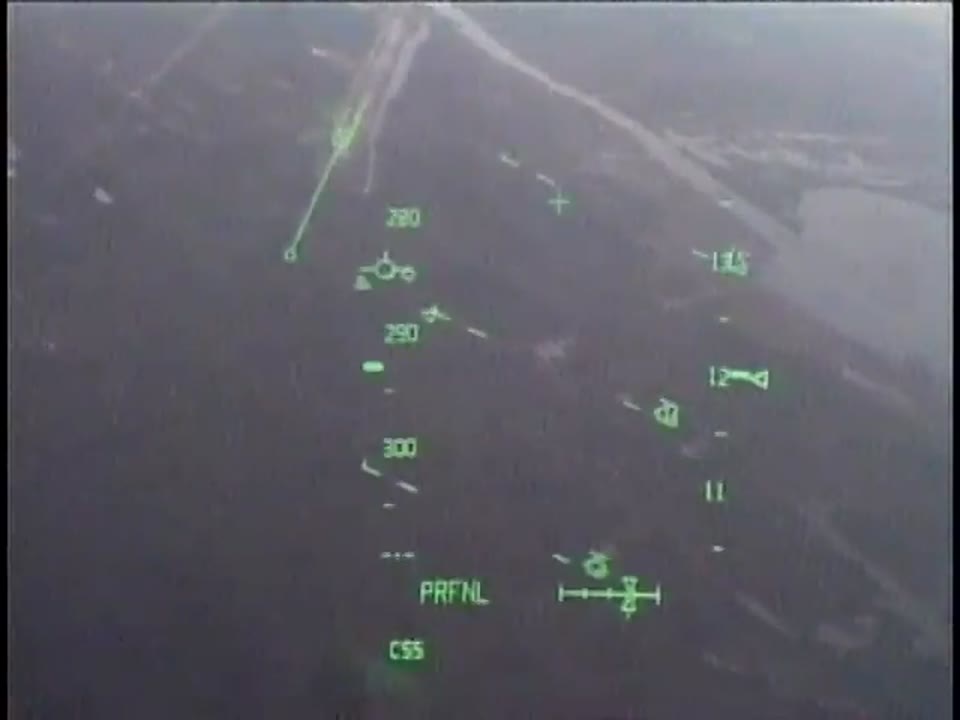 STS-122 Landing Pilot Point of View