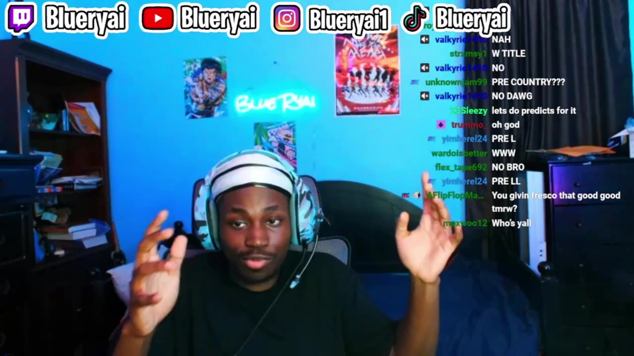 Blueryai Reacts To 1v 6 Music