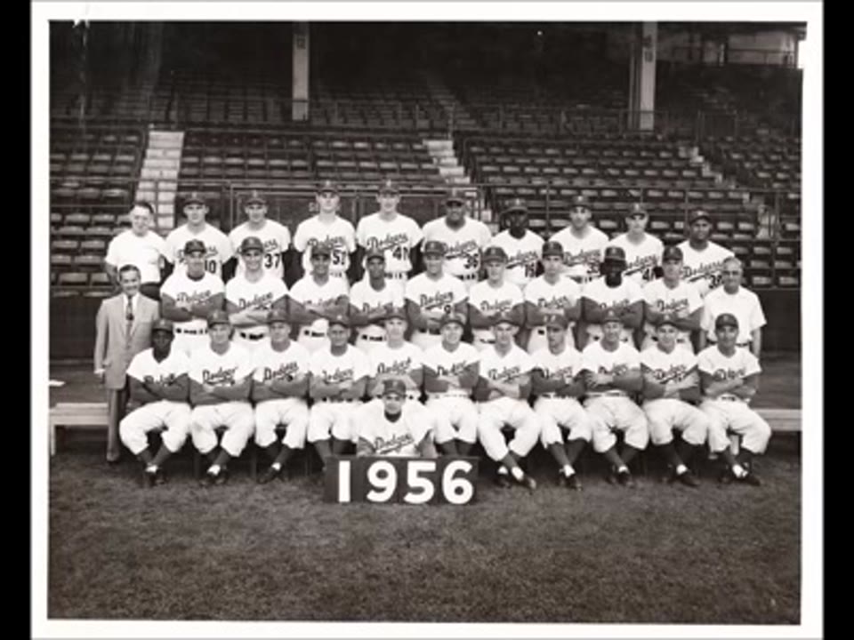 Brooklyn Dodgers 1956 Broadcast -- Lucky Strike ad