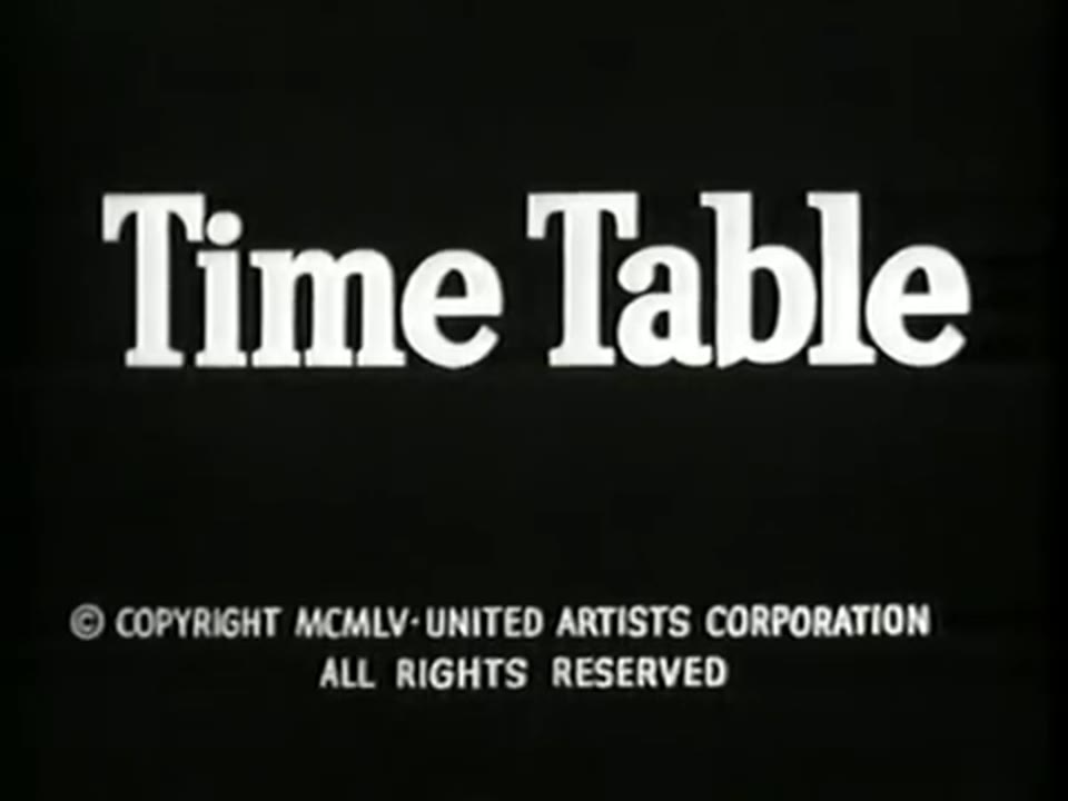 Time Table (1956)