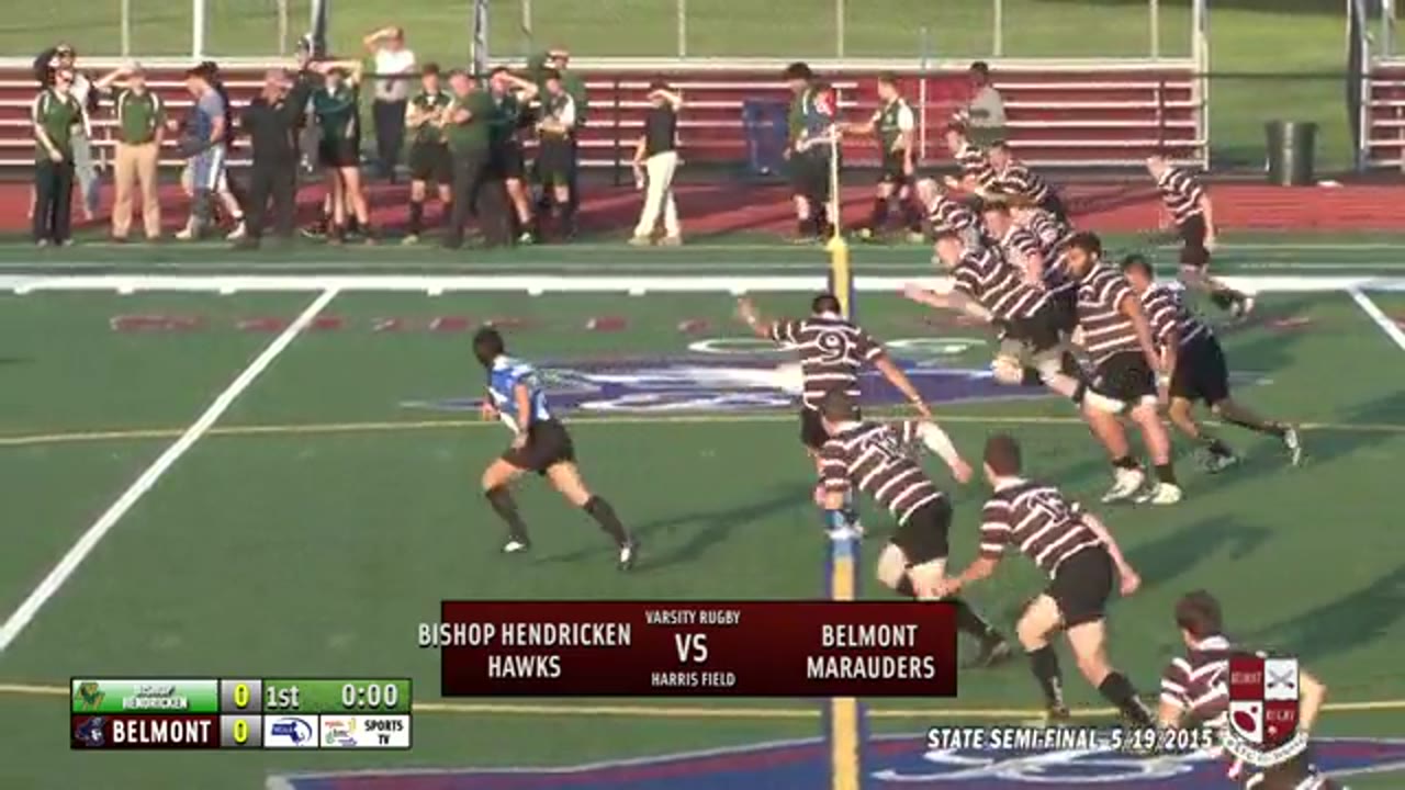 BHS Sports TV Presents: Belmont Rugby Football Club vs Bishop Hendricken 05/19/15