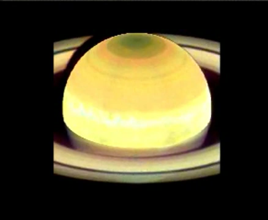 NASA's Hubble Space Telescope Views Major Storm On Saturn