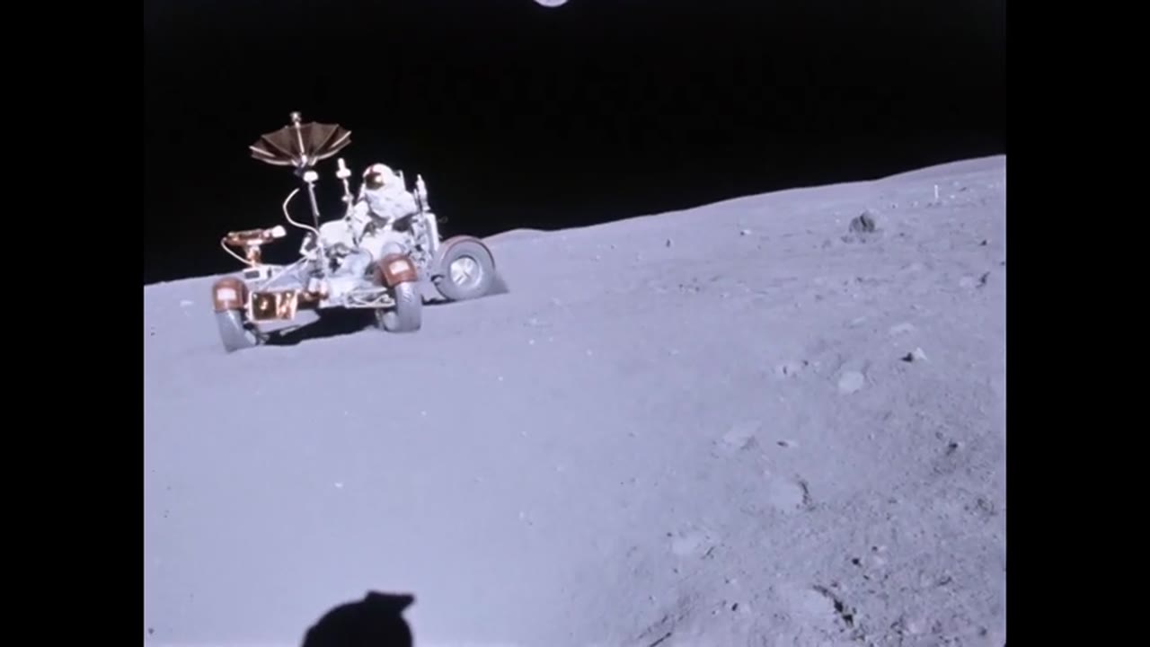 Apollo Mission Lunar Surface Footage