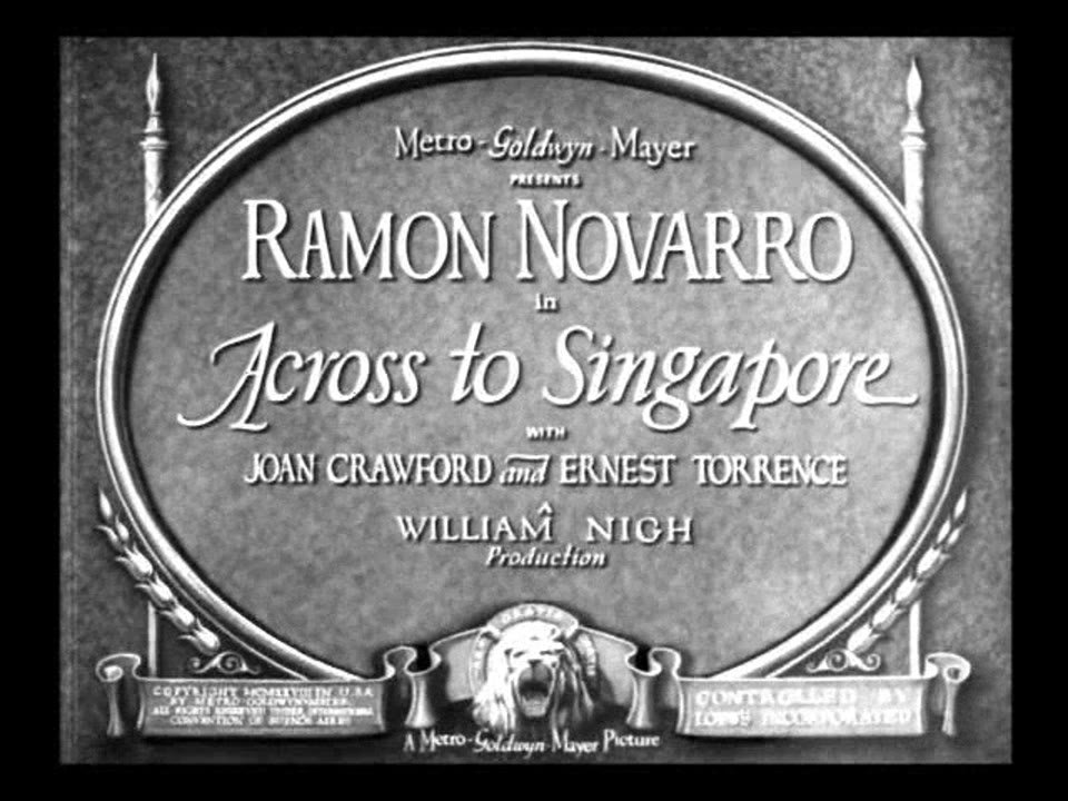 Across To Singapore (1928)