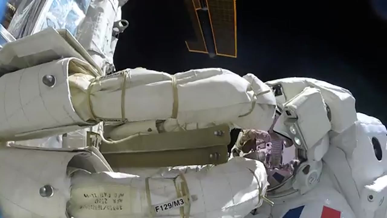 Action Cam Footage from U.S. Spacewalk #40