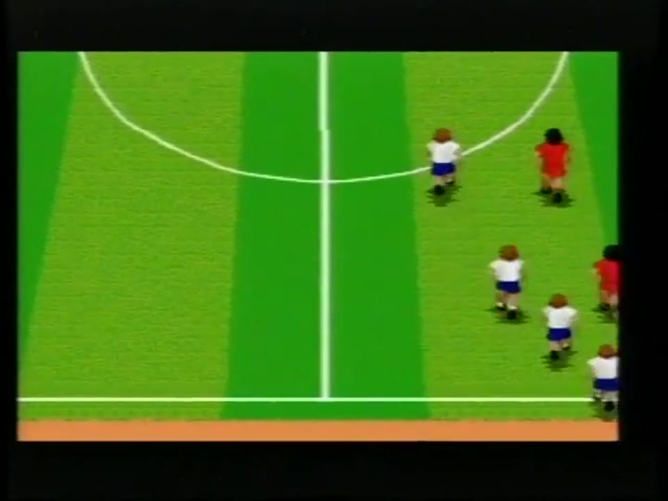 World Championship Soccer II Sega Mega Drive PAL Gameplay