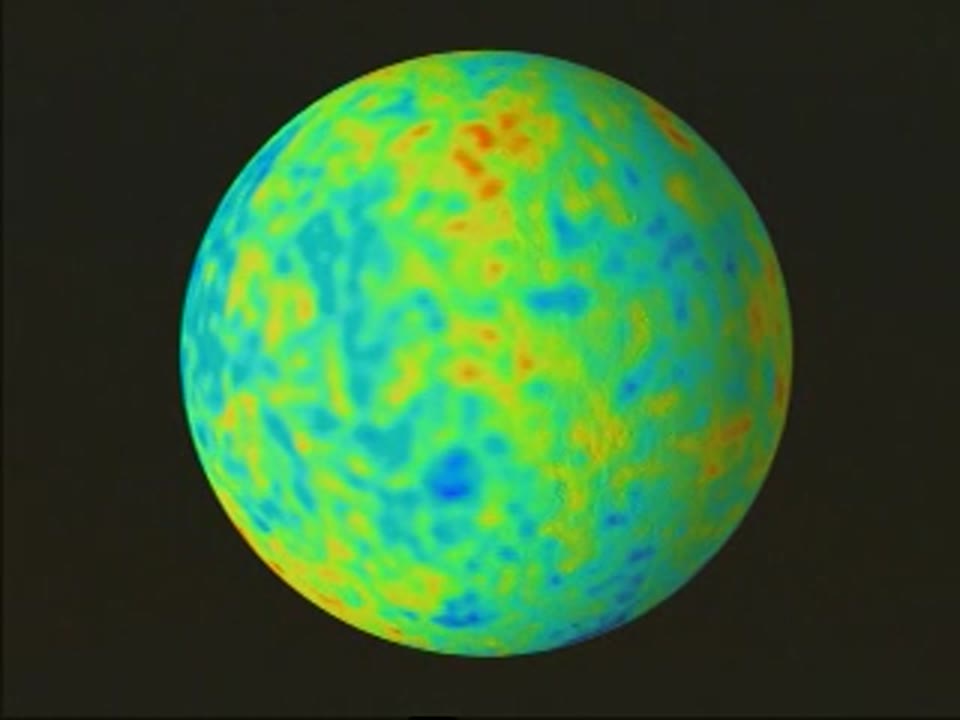False Color Moon Rotation using Clementine Surface Texture Map