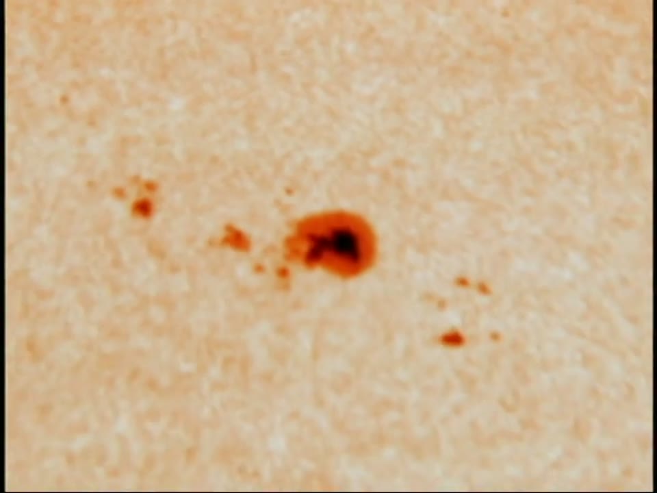 Under the Rotating Sunspot (Layers 0, 1, 2)