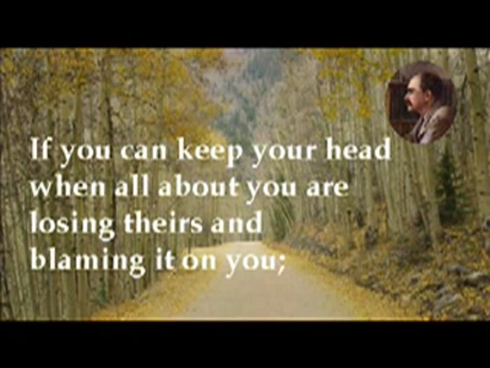 IF by Rudyard Kipling