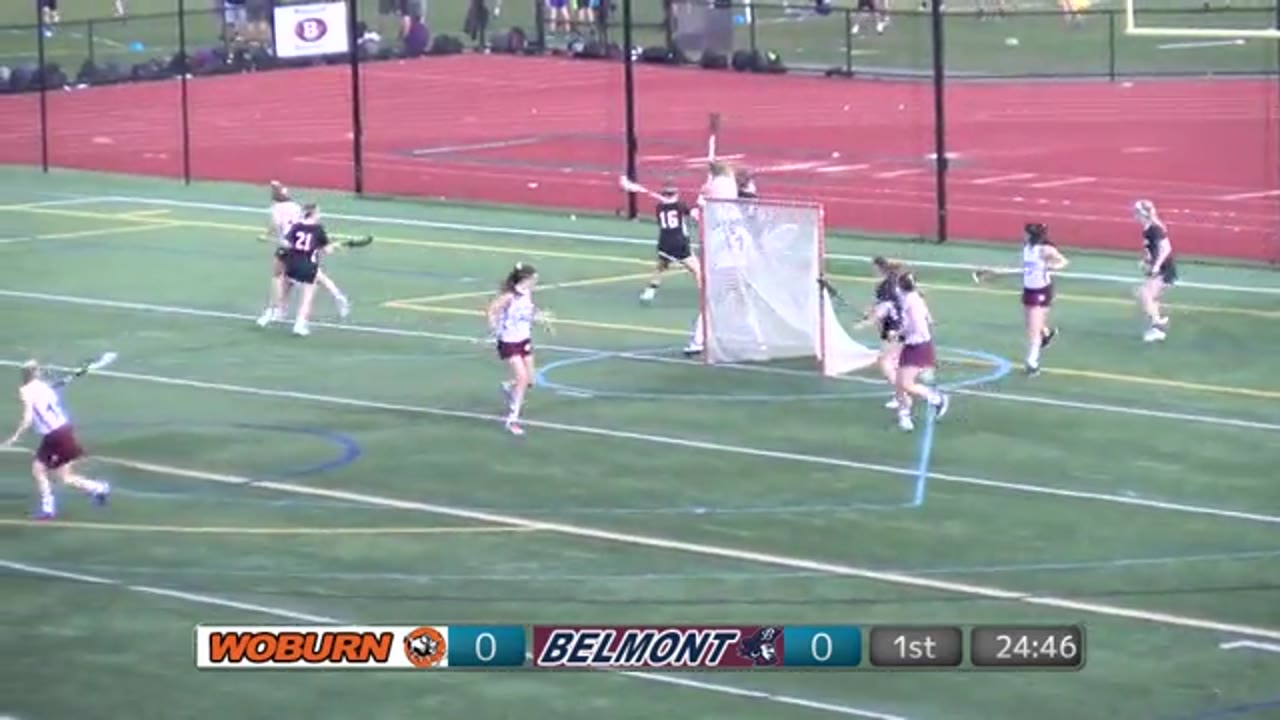 BHS Varsity Girls Lacrosse: Marauders vs Woburn 04/24/18Tanners