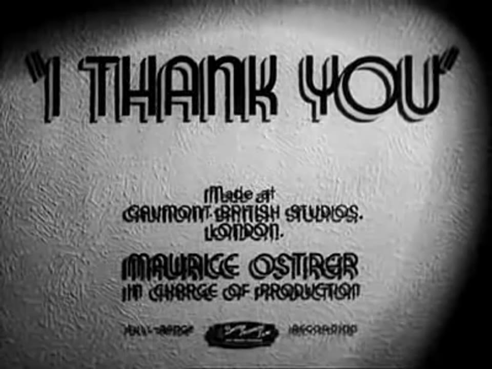 I Thank You
