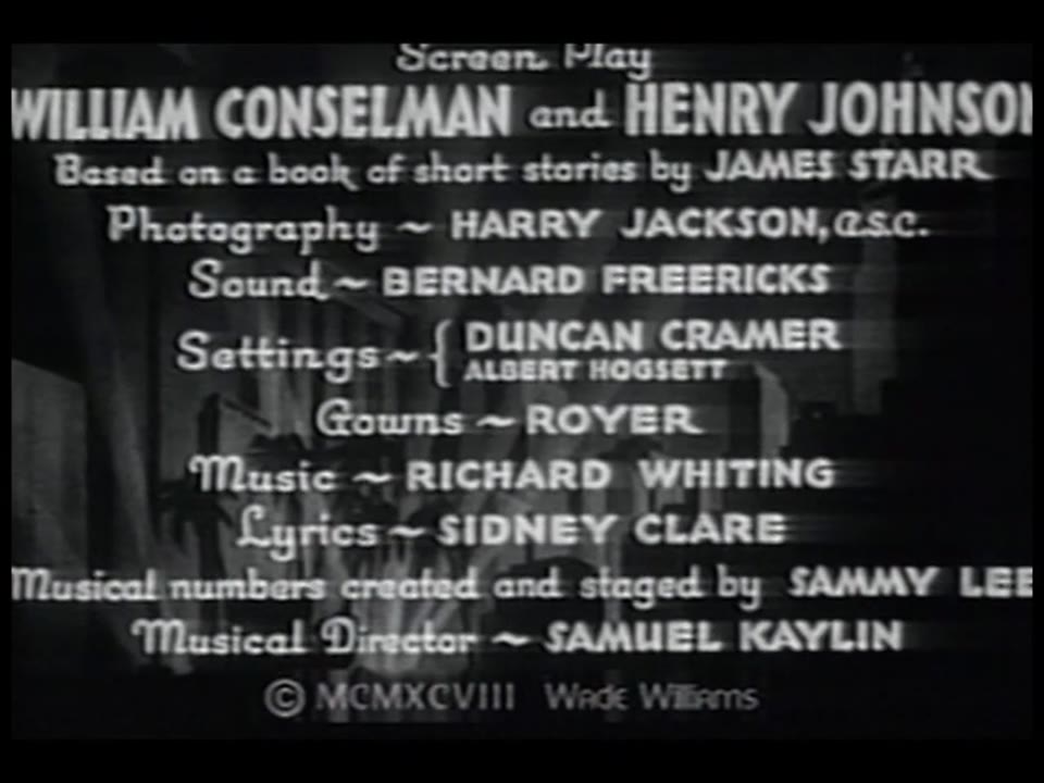 365 Nights In Hollywood (1934) DVD MKV