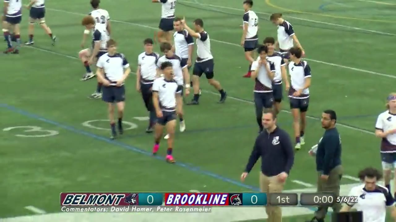 BHS Varsity Boys Rugby: Marauders vs Brookline 05/06/22