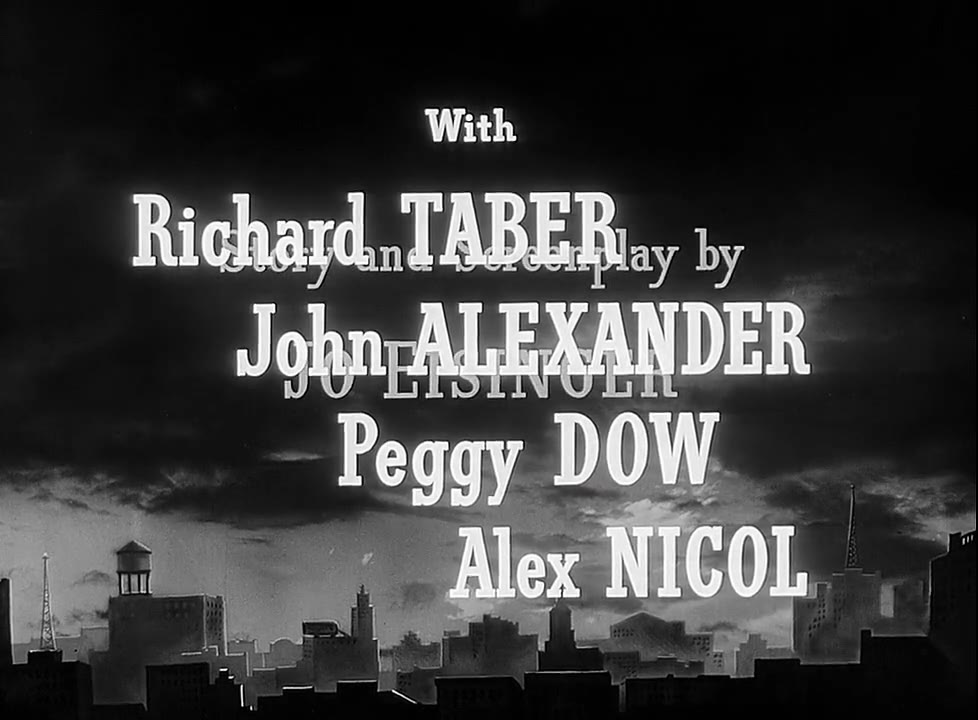 The Sleeping City 1950 ★★★ CC: Film-noir/Crime [1:25:39]