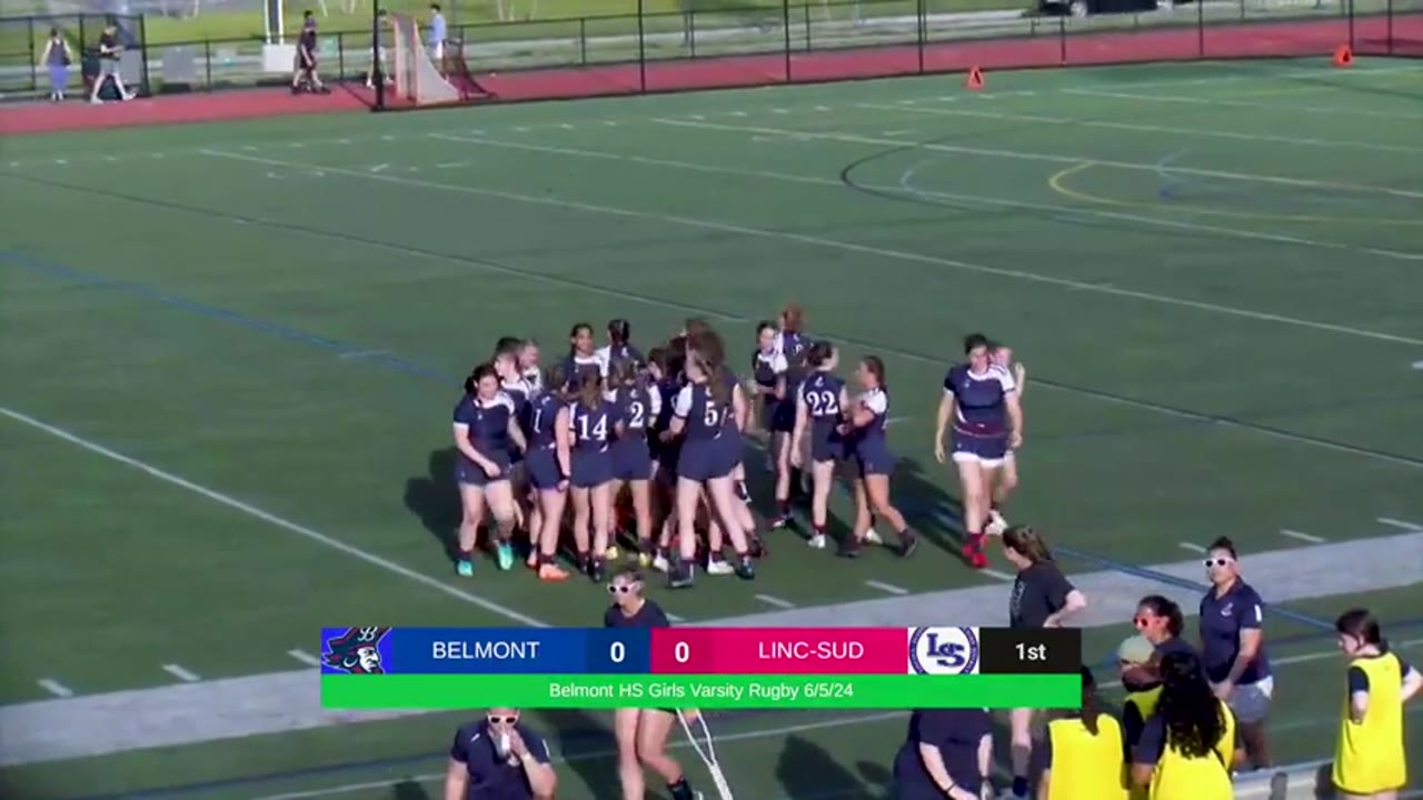 Belmont HS Girls Varsity Rugby: Marauders vs Lincoln-Sudbury Warriors 06/05/24