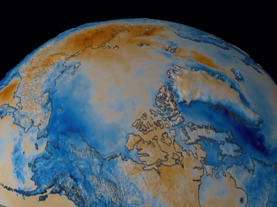 Yearly Arctic Temperature Anomaly