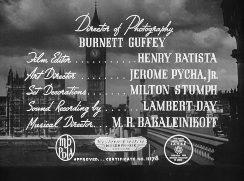 My Name Is Julia Ross 1945 ★★★½ CC: Film-Noir/Thriller [1:05:04]