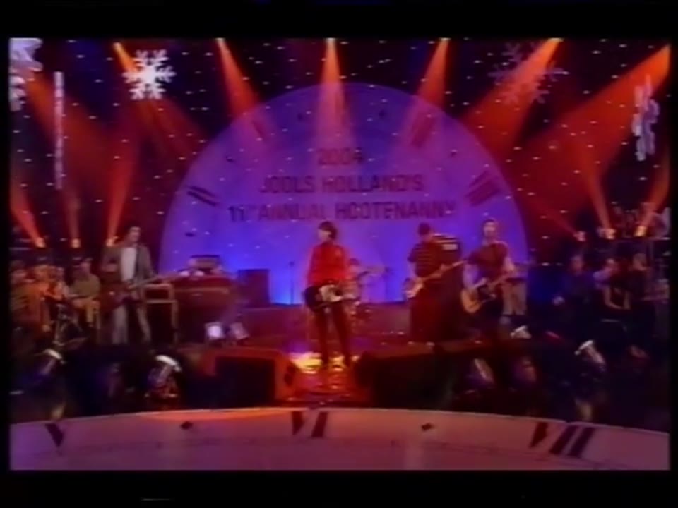 BBC 2: 'Jools Holland's 11th Annual Hootenanny' : Texas : 'Telephone X' (VHS Rip)