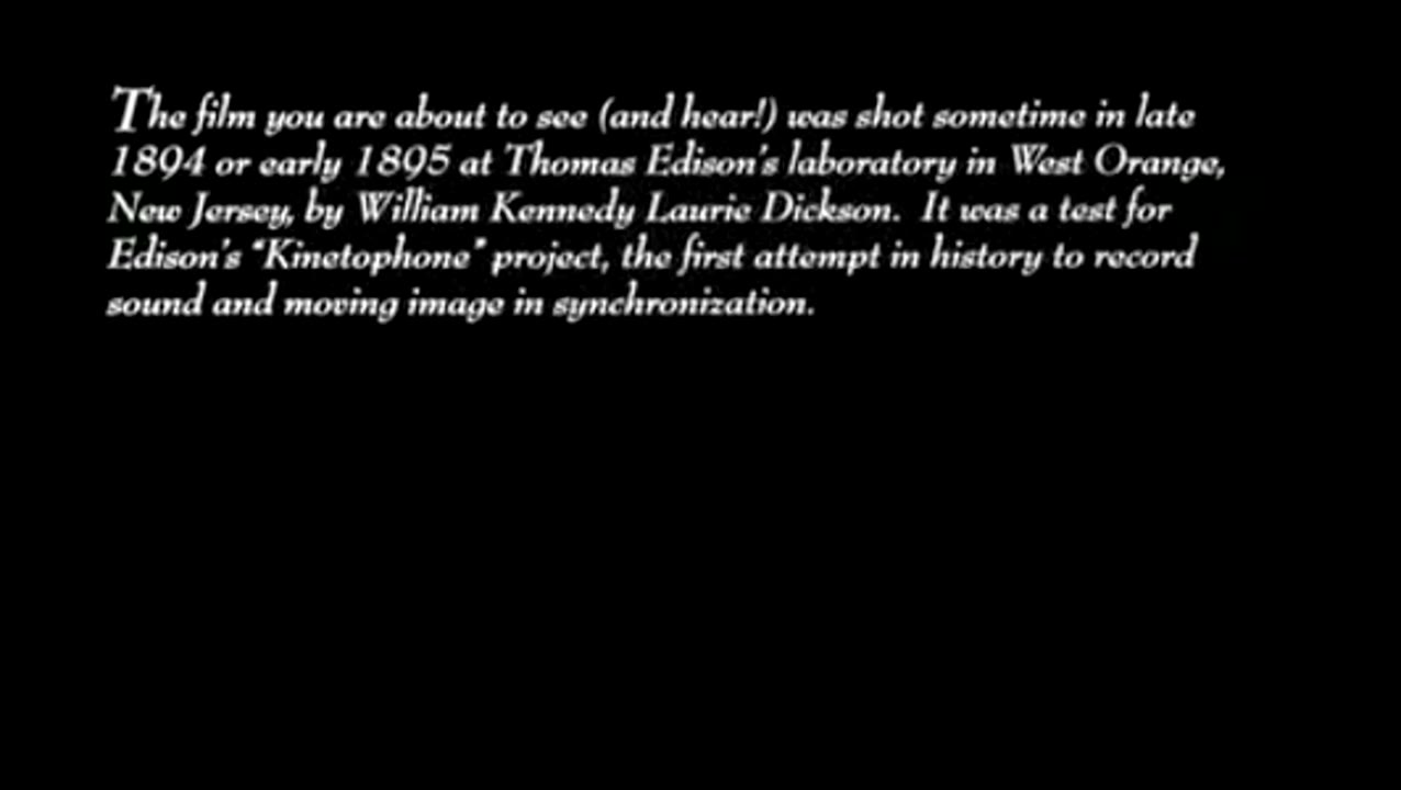 Dickson Experimental Sound Film