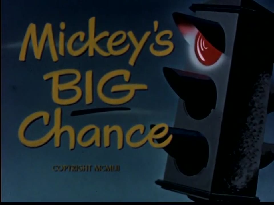 Mickey's Big Chance