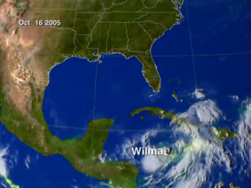 Hurricane Wilma Rain Accumulation
